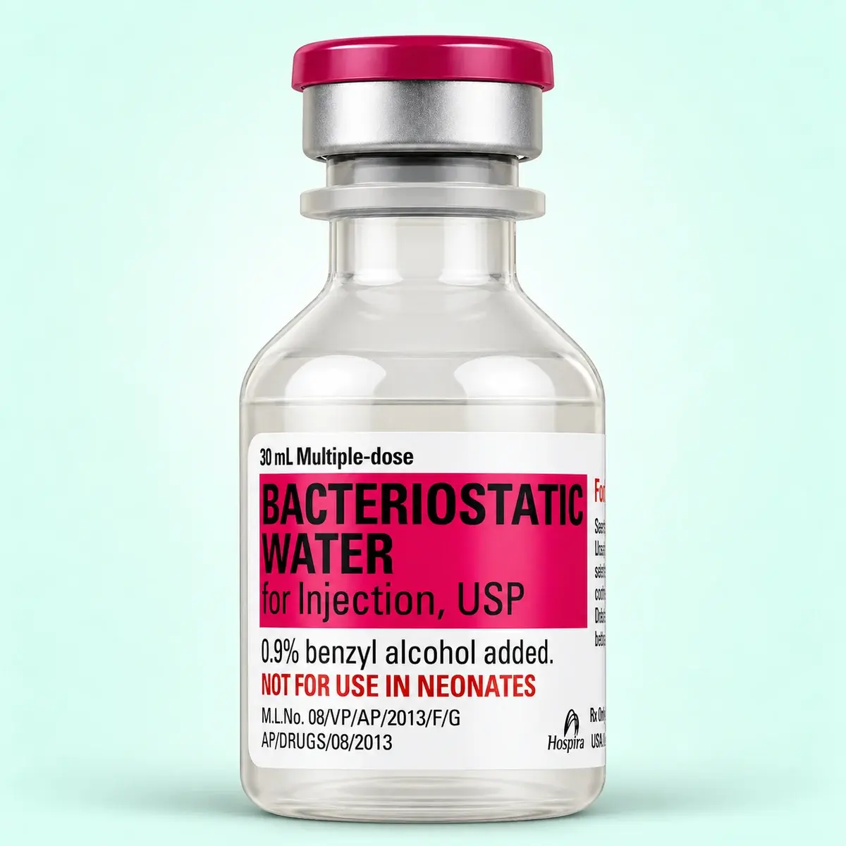 Hospira Agua Bacteriostática 30 ml